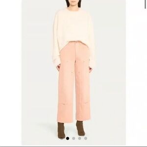 ULLA JOHNSON The Olympia Carpenter Jean in dusty pink